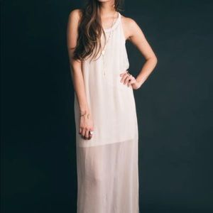 Sheer maxi dress